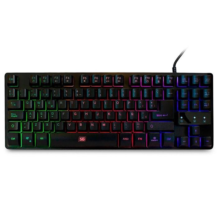 Teclado Iluminado RGB Gamer VORAGO KB-503 USB Anti ghosting - Teclado Iluminado RGB Gamer VORAGO KB-503 USB Anti ghosting -